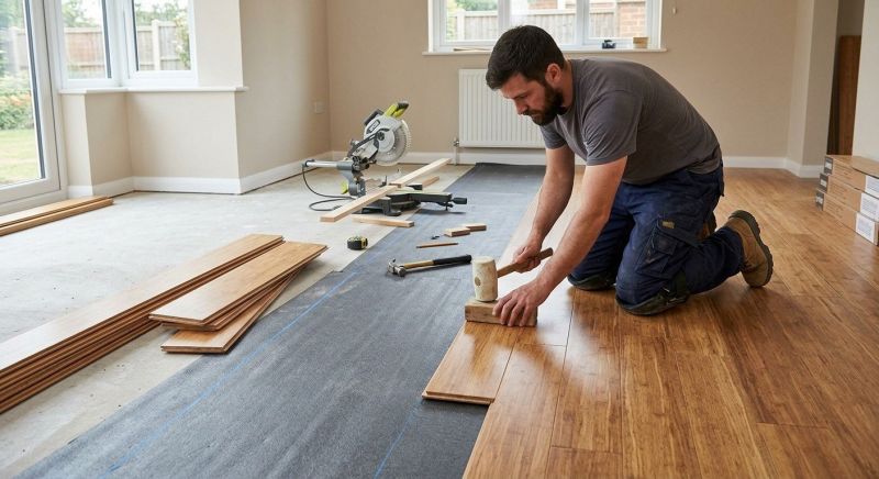 Bamboo Flooring Installation in Overland Park, KS