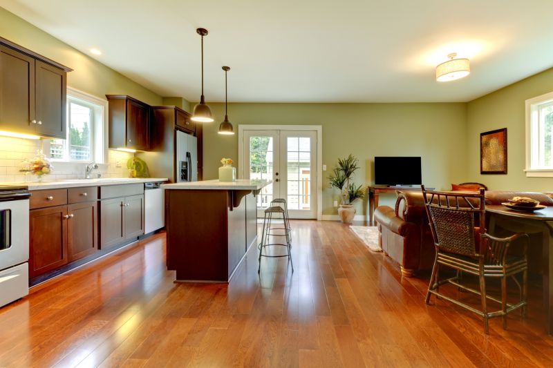 Cherry Floor Installation in Lansing, KS