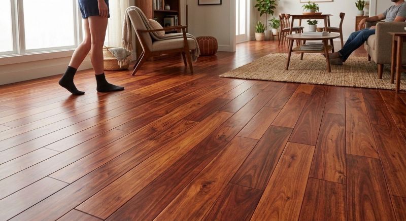 Cherry Floor Installation in Overland Park, KS