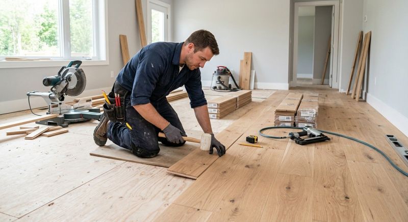 Hardwood Floor Installation in Clay County, MO