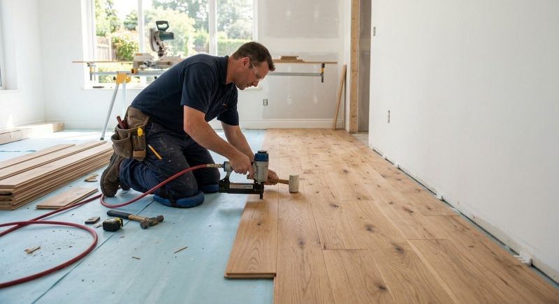 Hardwood Floor Installation in Lees Summit, MO