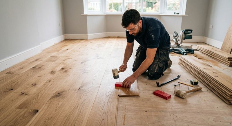 Hardwood Floor Installation in Lenexa, KS