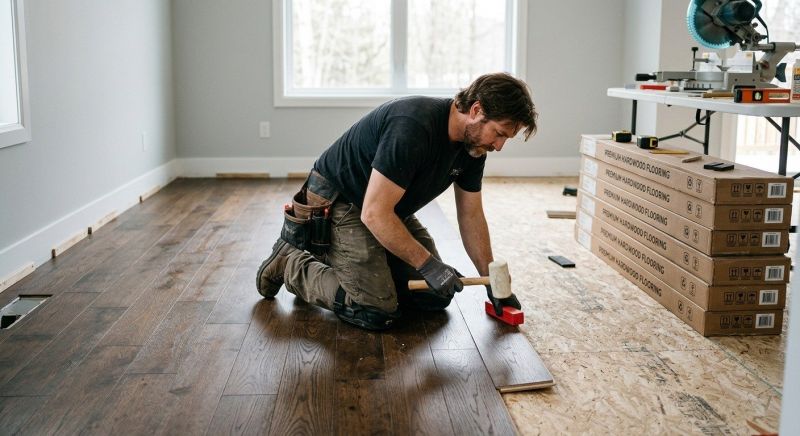 Hardwood Floor Installation in Platte County, MO