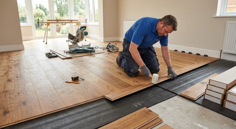 Hardwood Floor Installation in Spring Hill, KS