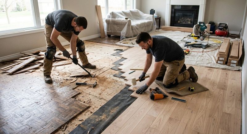 Hardwood Replacement in Blue Springs, MO