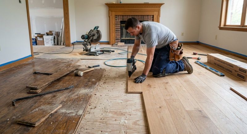 Hardwood Replacement in Independence, MO