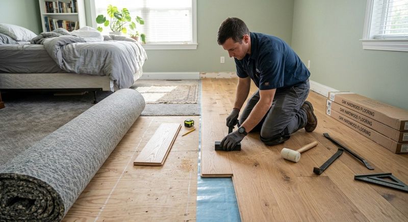 Hardwood Replacement in Louisburg, KS