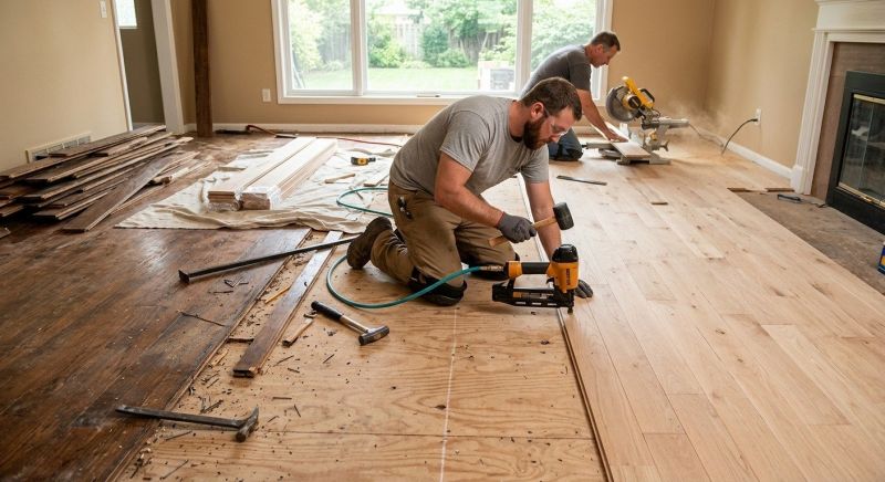 Hardwood Replacement in Spring Hill, KS