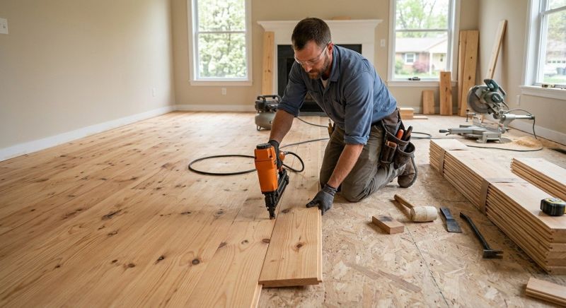 Maple Flooring Installation in Cass County, MO