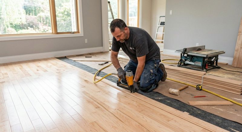 Maple Flooring Installation in Independence, MO
