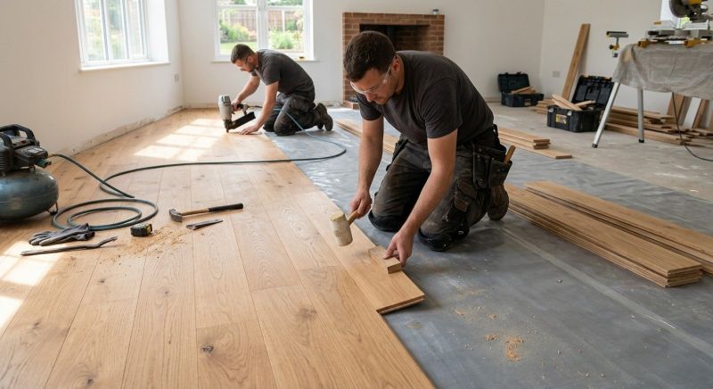Oak Floor Installation in Belton, MO