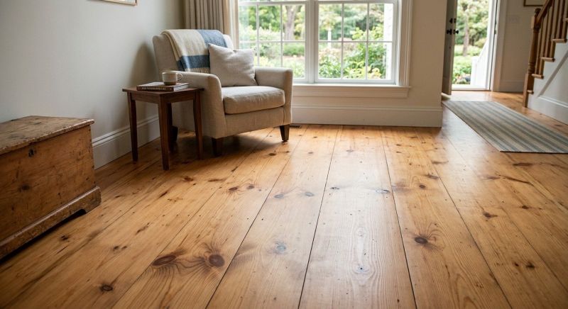 Pine Floor Installation in Overland Park, KS