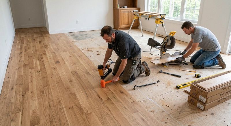 Wood Floor Replacement in Peculiar, MO