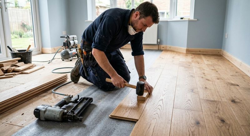 Wood Flooring Installation in Basehor, KS