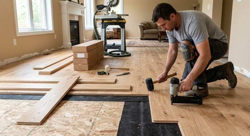 Wood Flooring Installation in Belton, MO