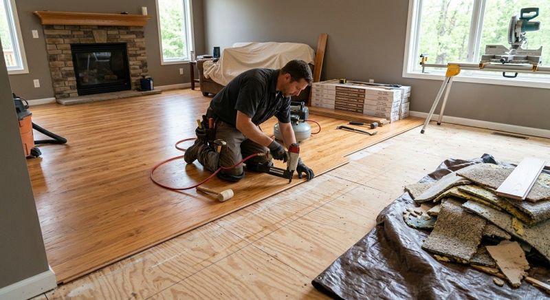 Wood Flooring Installation in Eudora, KS
